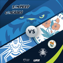 Load image into Gallery viewer, 5/9 DOUBLE HEADER: Cascades vs Oakland Spiders @ 3pm + Tempest vs San Diego Super Bloom @ 6pm
