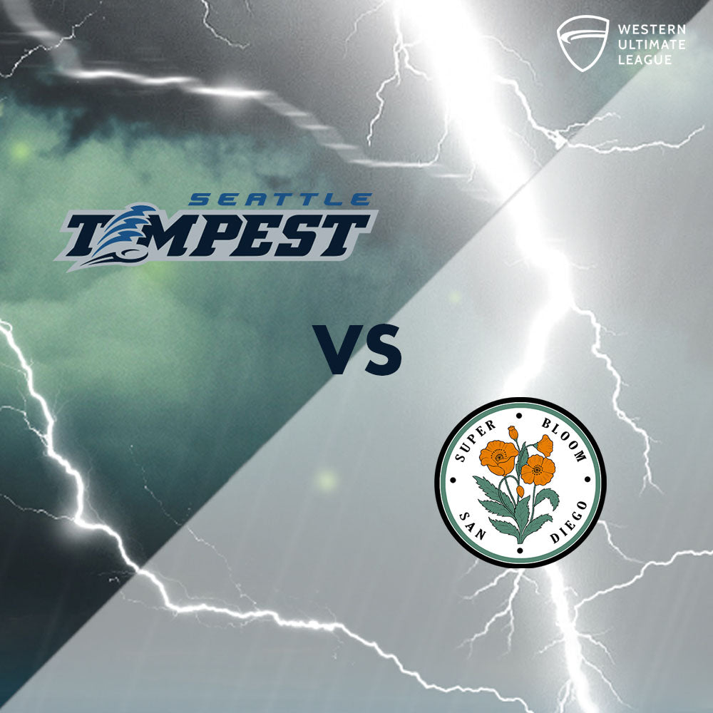 3/23 Seattle Tempest vs San Diego Super Bloom @ 5:00pm